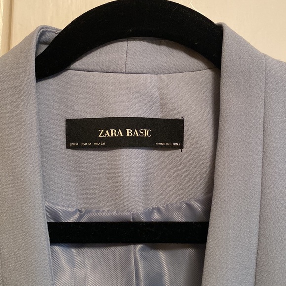 Blue/Grey Zara Blazer and pant set - Picture 2 of 4
